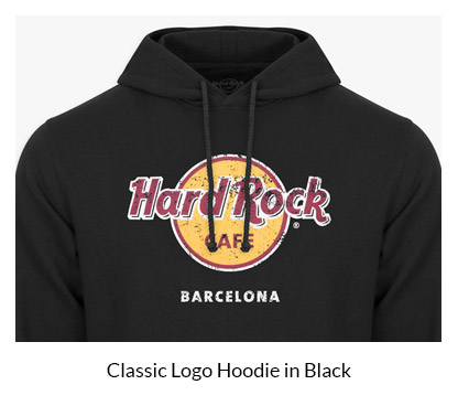 Classic Logo Black Hoodie