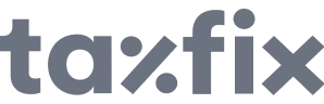 Gray taxfix logo