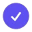 Purple checkmark