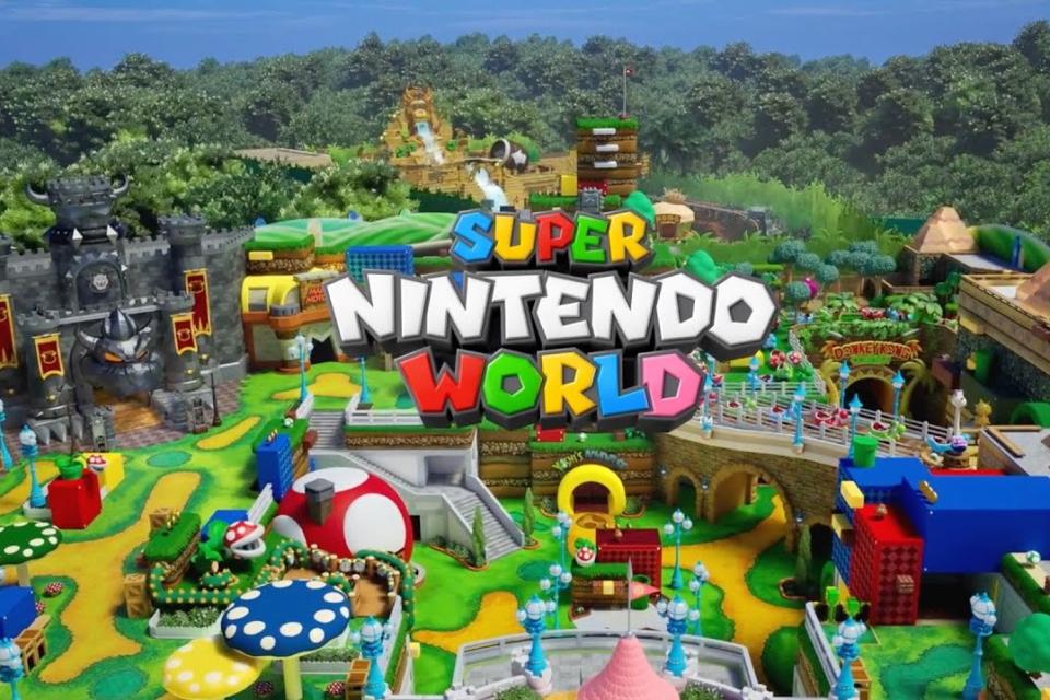 SUPER NINTENDO WORLD™ Animated Fly-Through