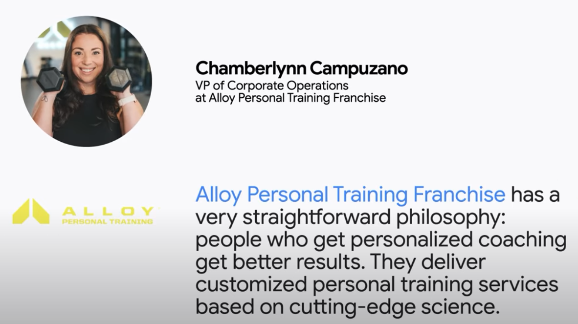Chamberlynn Campuzano from Alloy Personal Training Franchise