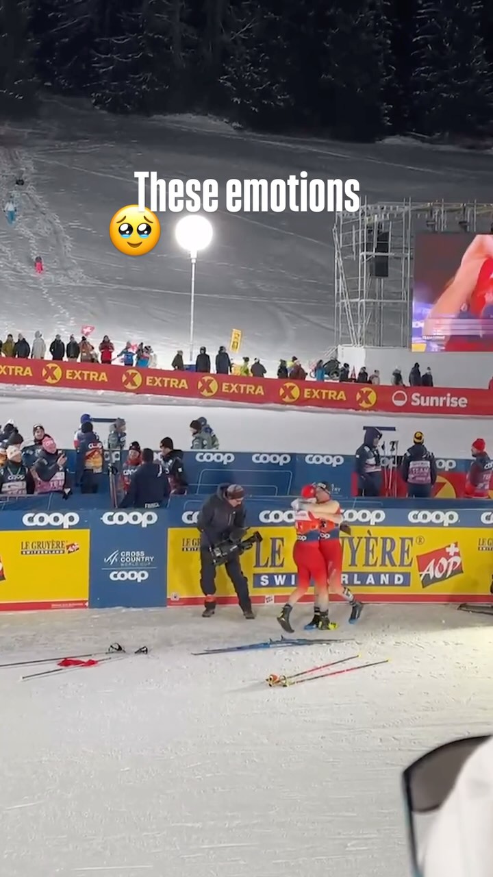 @valeriogrond 🤝 @janik.riebli 🥹
🥈 They take the 2nd place in the team sprint in front of the swiss home crowd in Davos.
@bkwag @sunrise_schweiz @davosklosters @extra_norge @certina @coop_norge @gruyere_aop @sporttip_offiziell @skechers @armee.ch
.
.
#DavosNordic #50JahreJubiläum #Langlauf #SaveTheDate #davosklosters #50jahredavosnordic #langlaufweltcup #FIS #swissski #coop #legruyère #certina #extra #skechers #bkw #sunrise #davosklosters #graubünden #südostschweiz #swisslos
