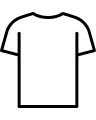 Men's/Unisex Size Chart Icon