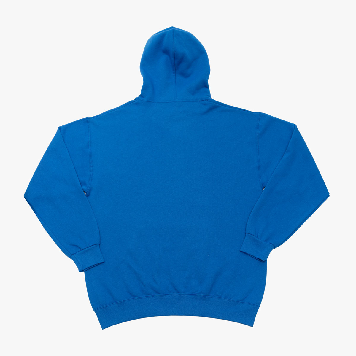 Disco Royal Blue Adult Hoodie with a Neon Sign Design image number 5