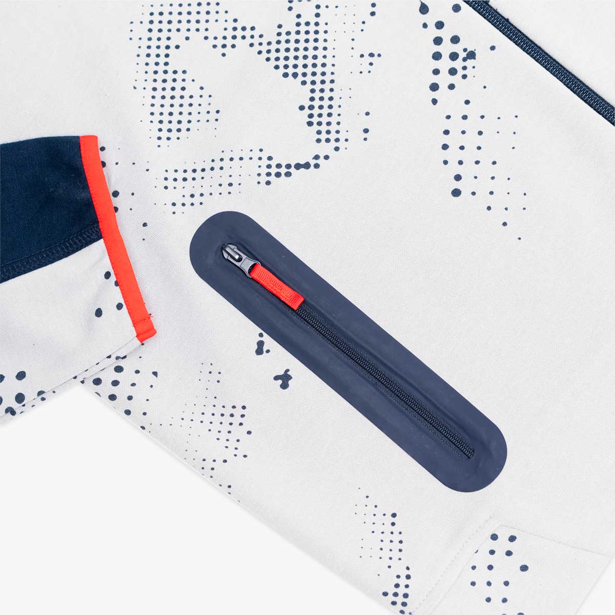 Oracle Red Bull Racing Sport Tech Zip Hoodie in Navy Grey image number 5