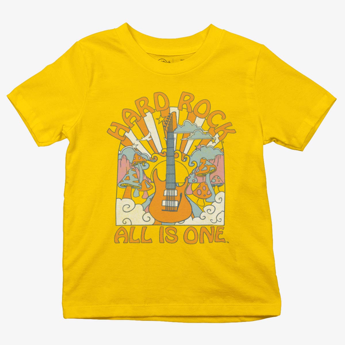 Youth Fit Sunflower Festival Tee with in Yellow image number 1