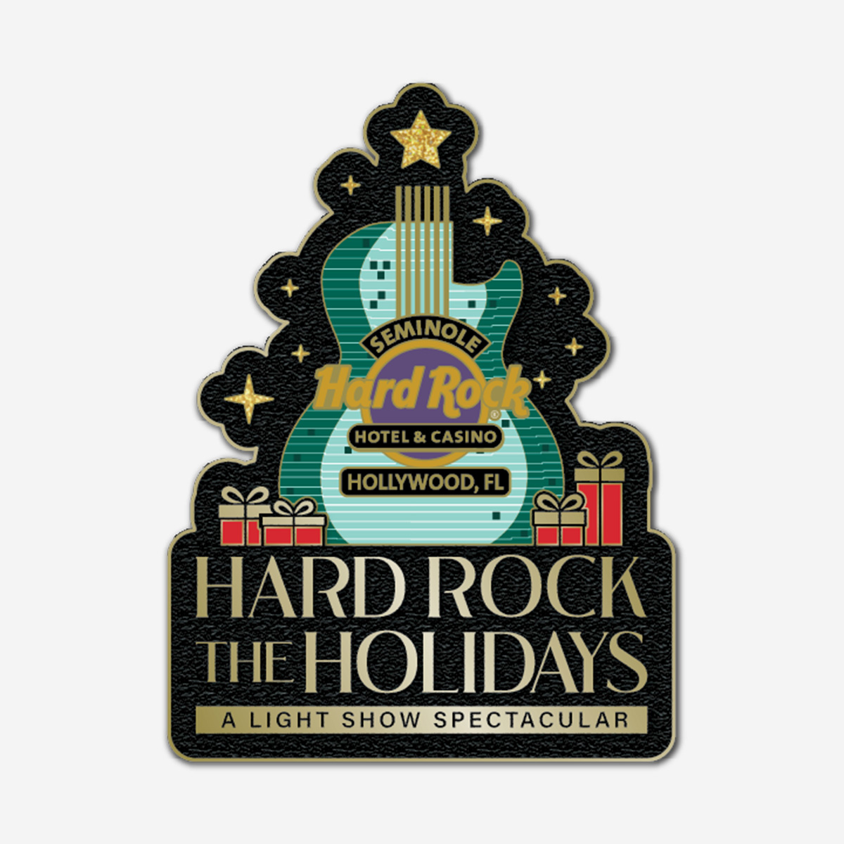 Hard Rock THe Holidays Festival Pin image number 1