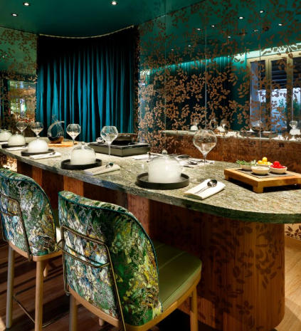 Dinner in Green Room with Private Concert