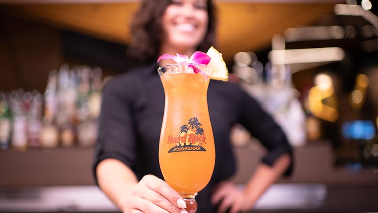 Hard Rock Cafe Hurricane Cocktail