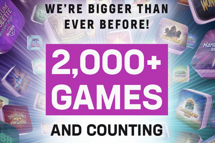 hard rock bet tops 2,000 games